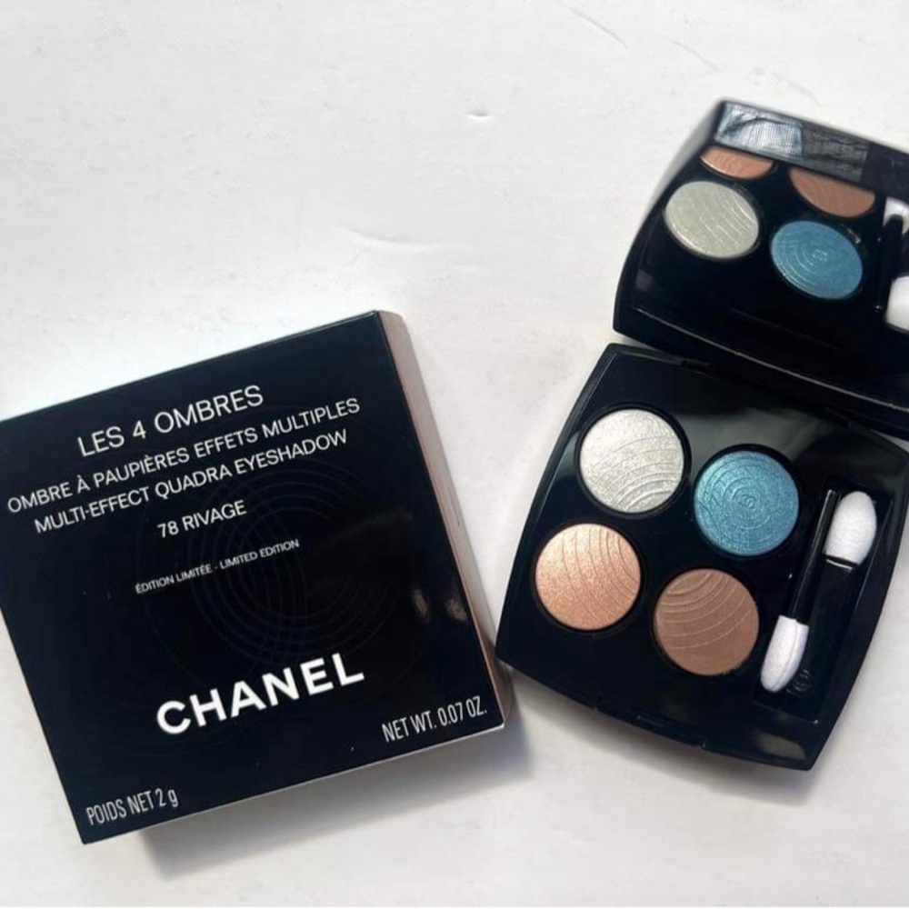 CHANEL SPRING 2024 # 78 RIVAGE Les 4 Ombres Limited Edition  Quadra Eyeshadow